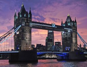 tower bridge bridge sunset